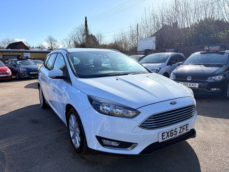 Ford Focus Titanium Tdci EX65ZFE White #2