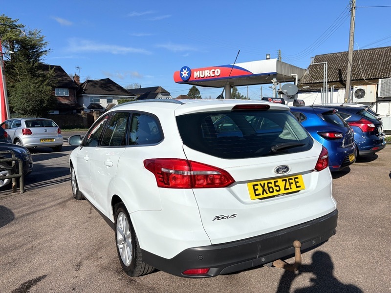 Ford Focus Titanium Tdci EX65ZFE White #5