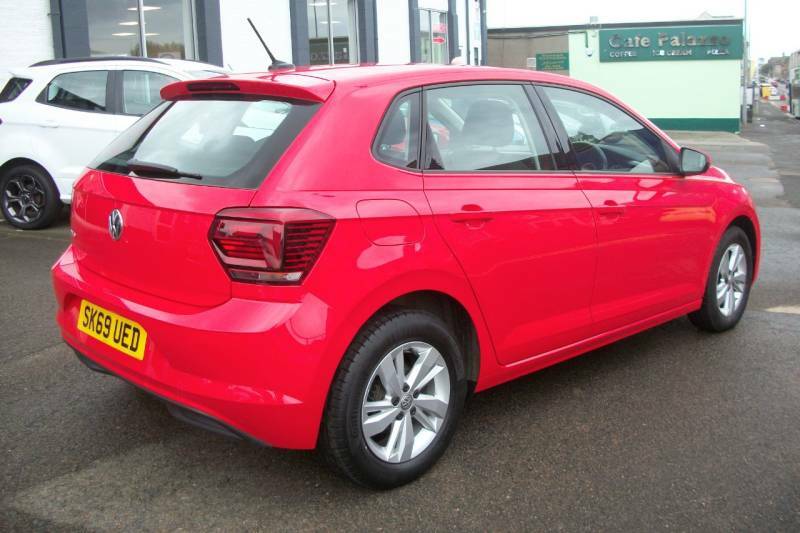 Volkswagen Polo 1.0 Tsi Evo Se Tech Edition - 2019 69 SK69UED Red #6