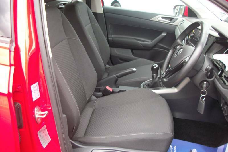 Volkswagen Polo 1.0 Tsi Evo Se Tech Edition - 2019 69 SK69UED Red #2