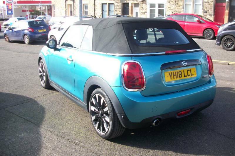 Mini Hatch Cooper 1.5 Convertible - 2018 18 YH18LCL Blue #3