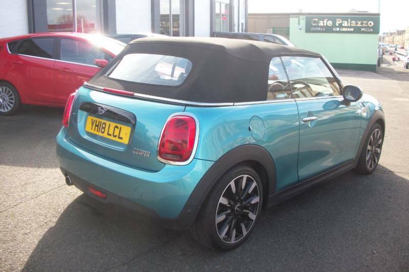 Mini Hatch Cooper 1.5 Convertible - 2018 18 YH18LCL Blue #2