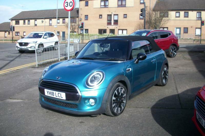 Mini Hatch Cooper 1.5 Convertible - 2018 18 YH18LCL Blue #4