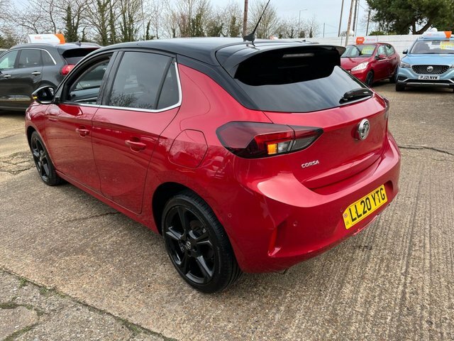 Vauxhall Corsa 1.2 Turbo Elite Nav Premium Hatchback A LL20YTG Red #5