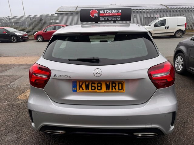 Mercedes-Benz A Class A200d Amg Line Premium KW68WRD Silver #5