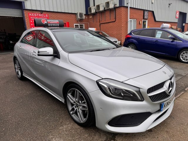 Mercedes-Benz A Class A200d Amg Line Premium KW68WRD Silver #2
