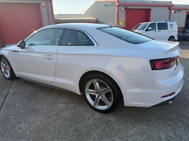 Audi A5 Tfsi S Line Coupe AU68WCT White #5