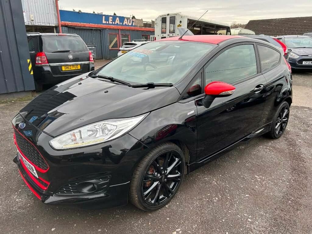 Ford Fiesta St-line Black Edition EG66EXN Black #3