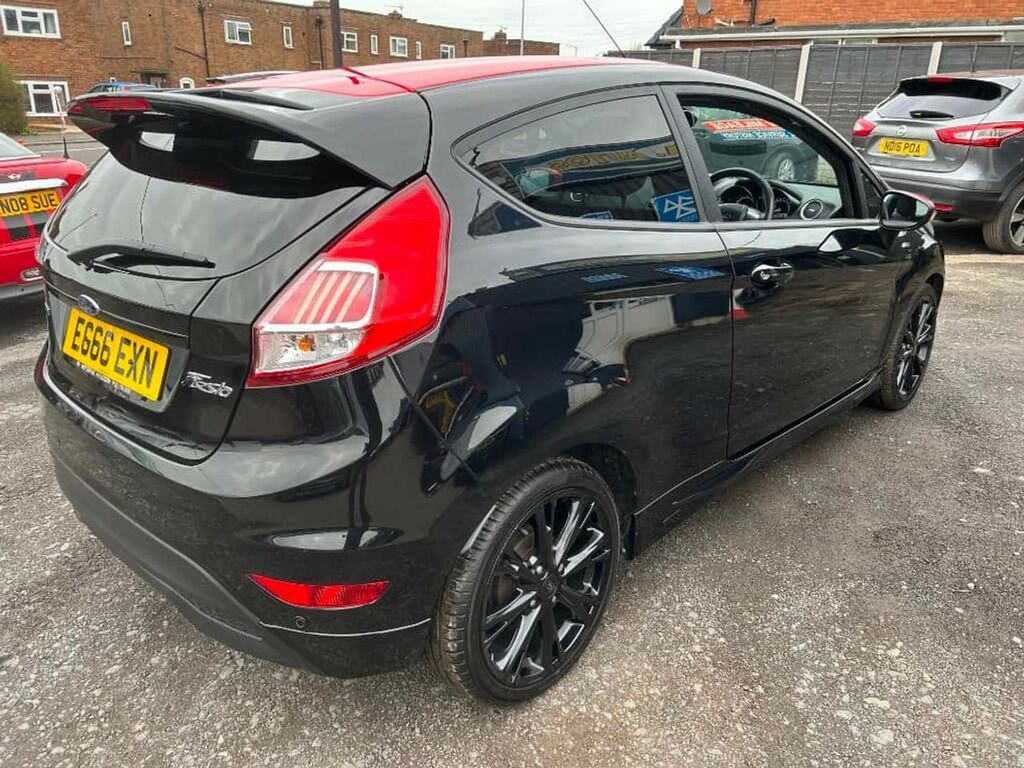 Ford Fiesta St-line Black Edition EG66EXN Black #6