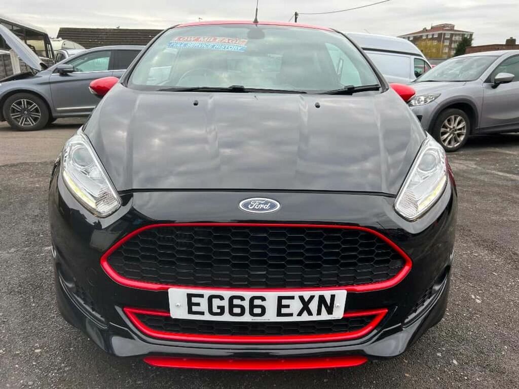 Ford Fiesta St-line Black Edition EG66EXN Black #2