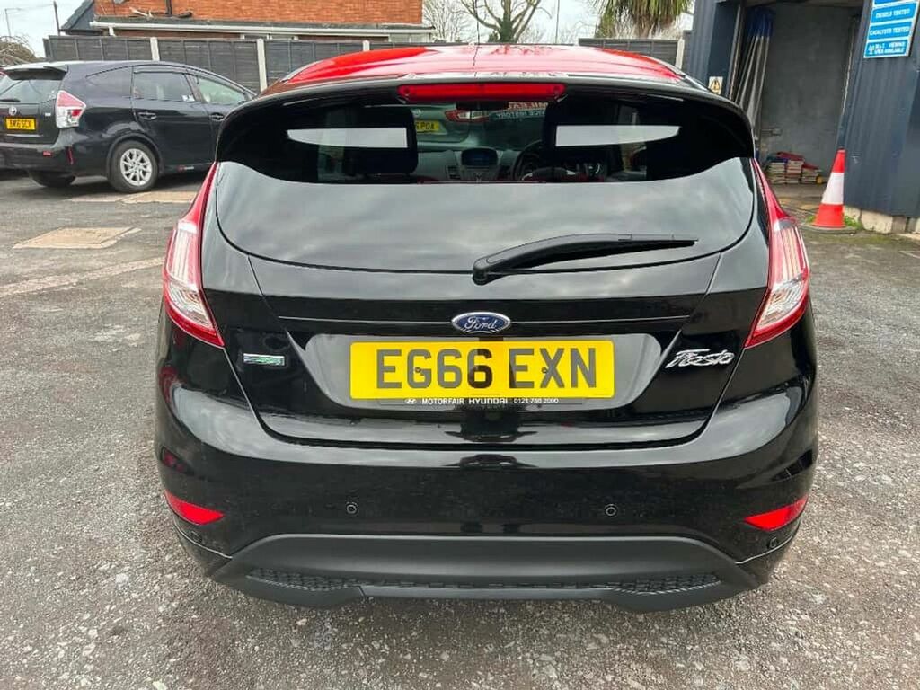 Ford Fiesta St-line Black Edition EG66EXN Black #5