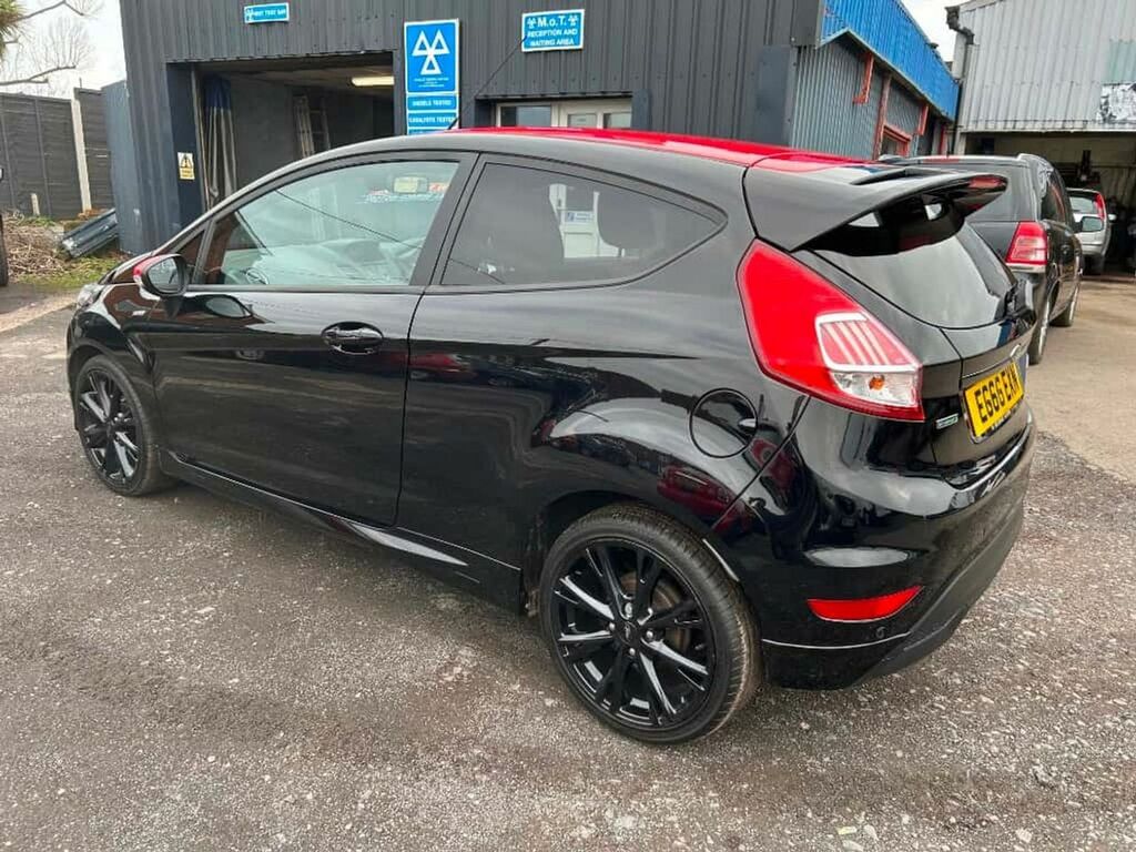 Ford Fiesta St-line Black Edition EG66EXN Black #4