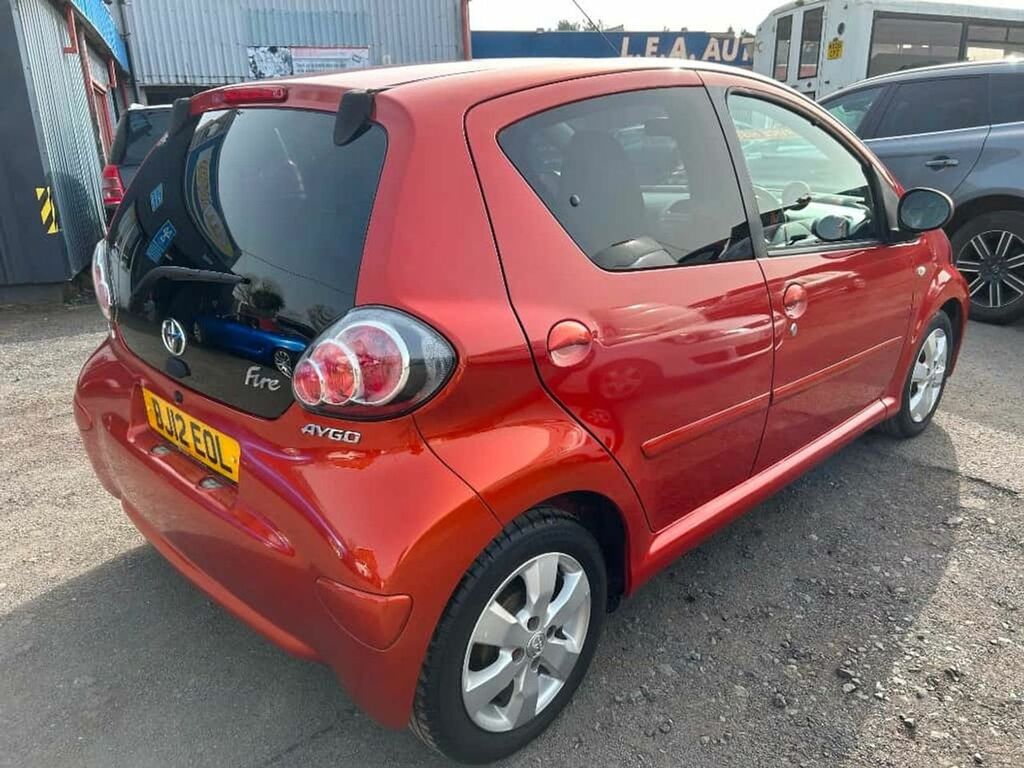Toyota Aygo Sold BJ12EOL Red #6