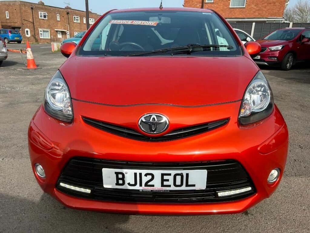 Toyota Aygo Sold BJ12EOL Red #2