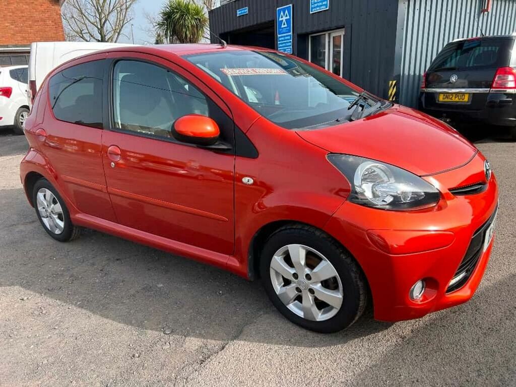 Toyota Aygo Sold Red
