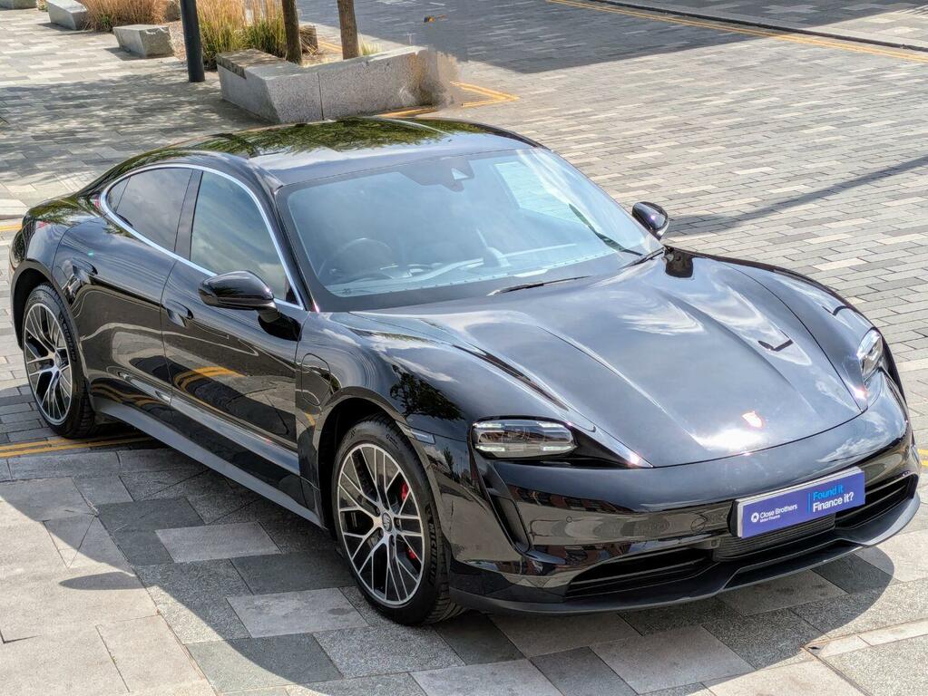 Porsche Taycan Saloon Performance 79.2Kwh 4S 202121 CK21ZHG Black #2