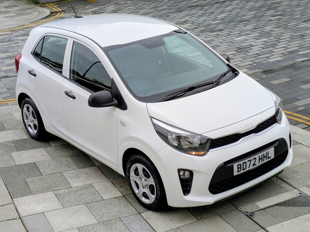 Kia Picanto Hatchback 1.0 Dpi 1 202372 BD72HHL White #2