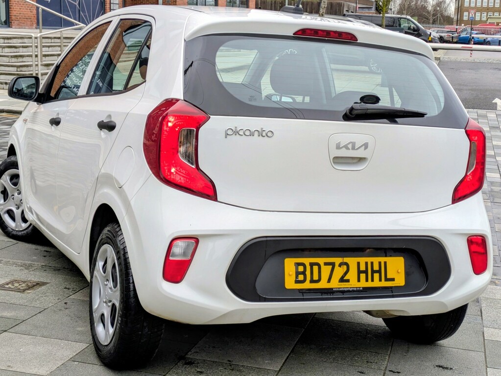 Kia Picanto Hatchback 1.0 Dpi 1 202372 BD72HHL White #3