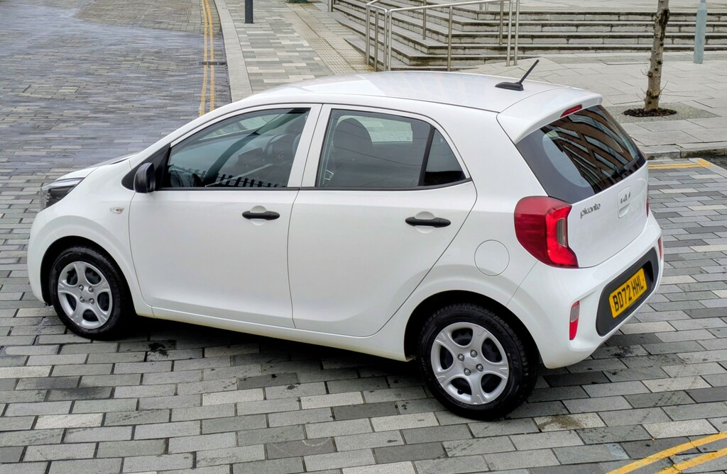 Kia Picanto Hatchback 1.0 Dpi 1 202372 BD72HHL White #6