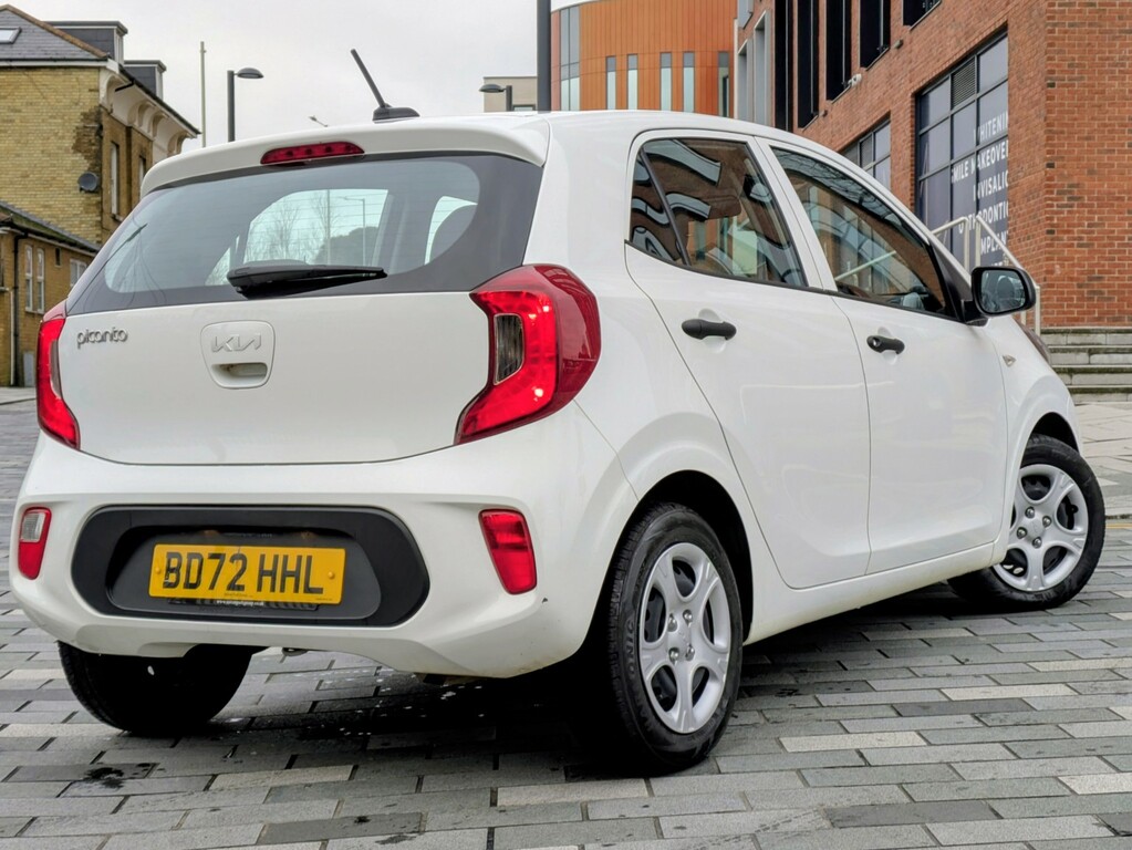 Kia Picanto Hatchback 1.0 Dpi 1 202372 BD72HHL White #4