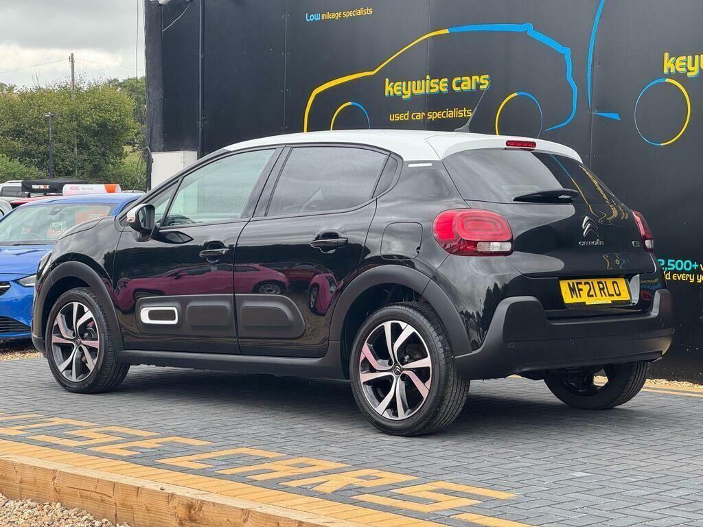 Citroen C3 1.2 Puretech Shine Plus Euro 6 Ss MF21RLO Black #3
