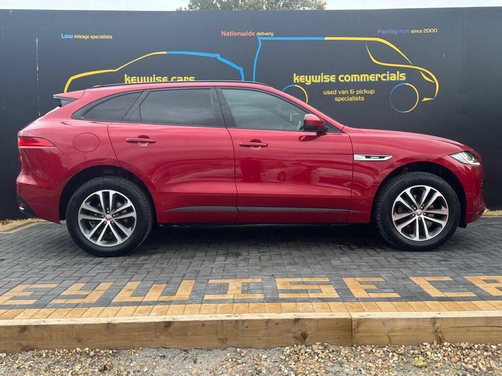 Jaguar F-Pace 2.0 D180 R-sport Awd Euro 6 Ss RY66NSO Red #6