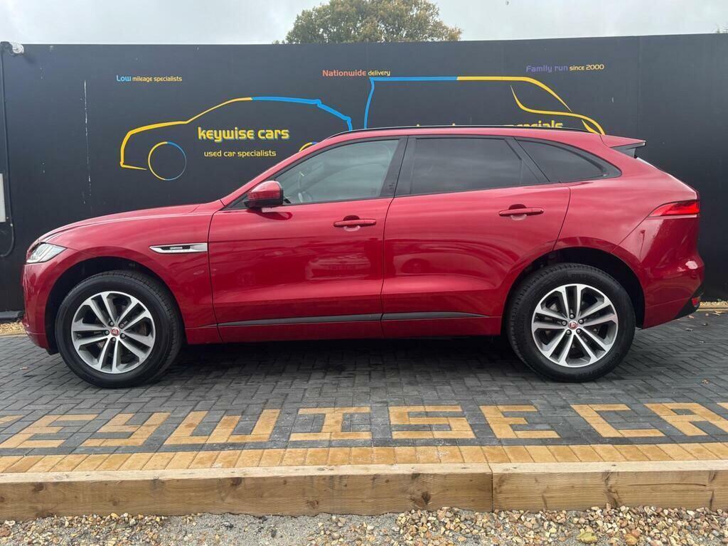 Jaguar F-Pace 2.0 D180 R-sport Awd Euro 6 Ss RY66NSO Red #2