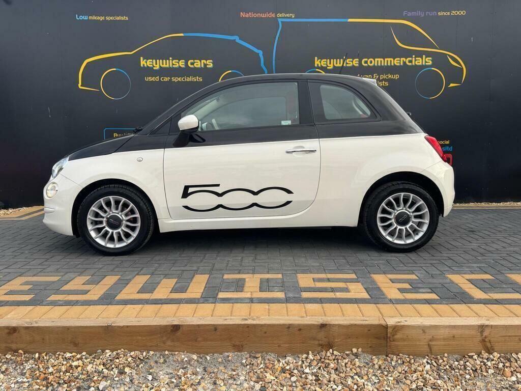 Fiat 500 1.2 Eco Pop Star Euro 6 Ss White