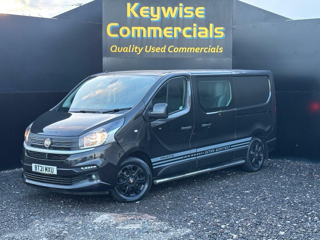 Fiat Talento 2.0 Multijet 12 Onyx Edition Crew Van L2 H1 Euro 6 Black