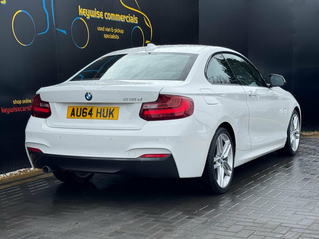 BMW 2 Series 2.0 218D M Sport Euro 6 Ss White #5