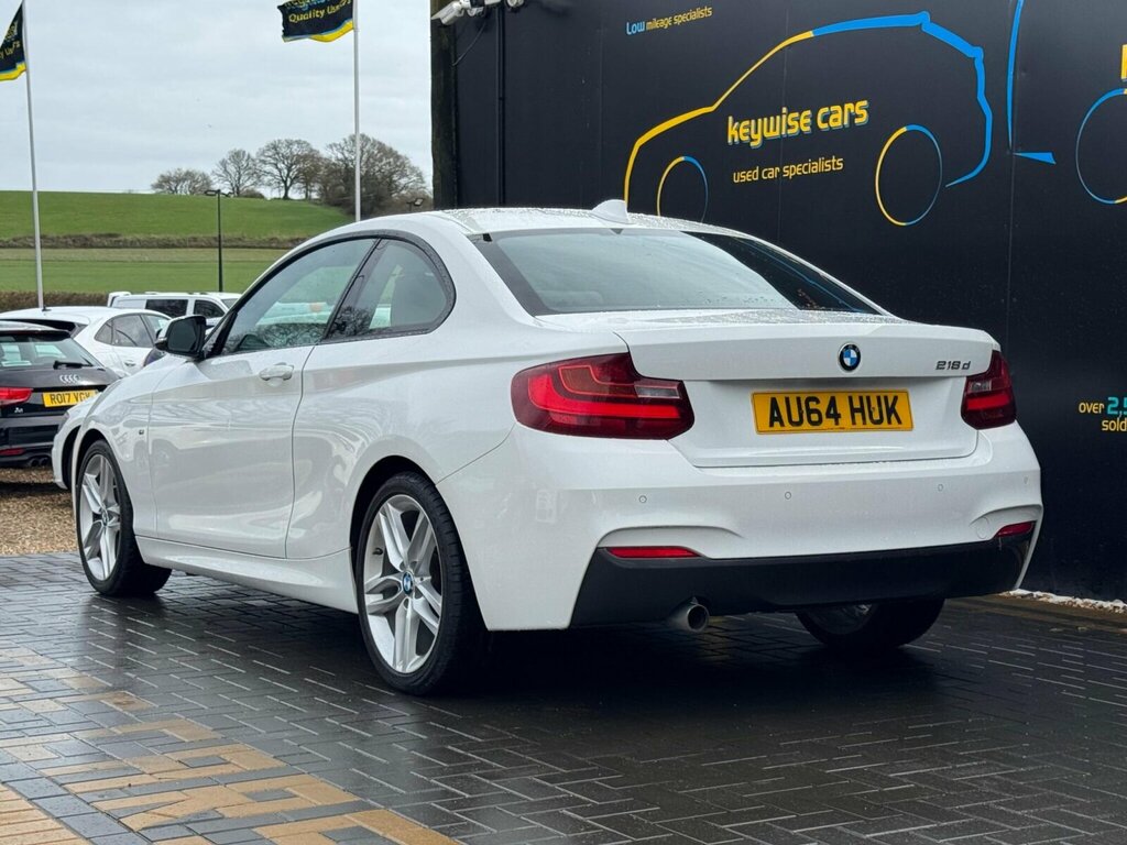 BMW 2 Series 2.0 218D M Sport Euro 6 Ss White #3