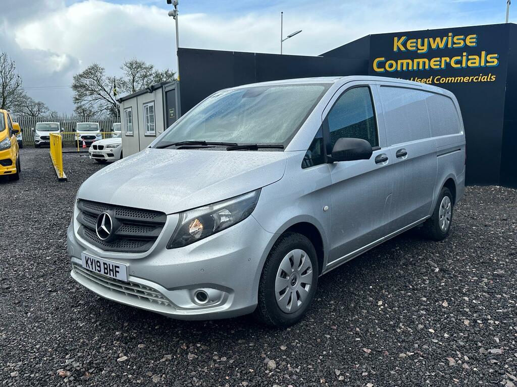 Mercedes-Benz Vito 1.6 111 Cdi Progressive Fwd L2 Euro 6 Silver #3
