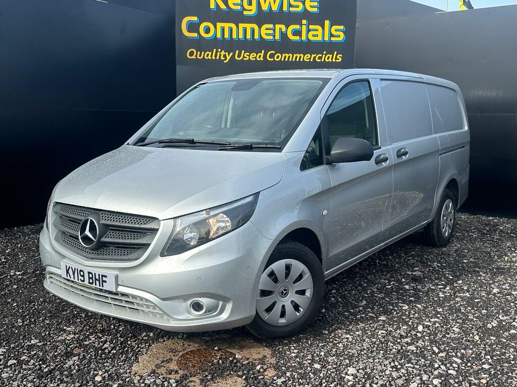 Mercedes-Benz Vito 1.6 111 Cdi Progressive Fwd L2 Euro 6 Silver #2