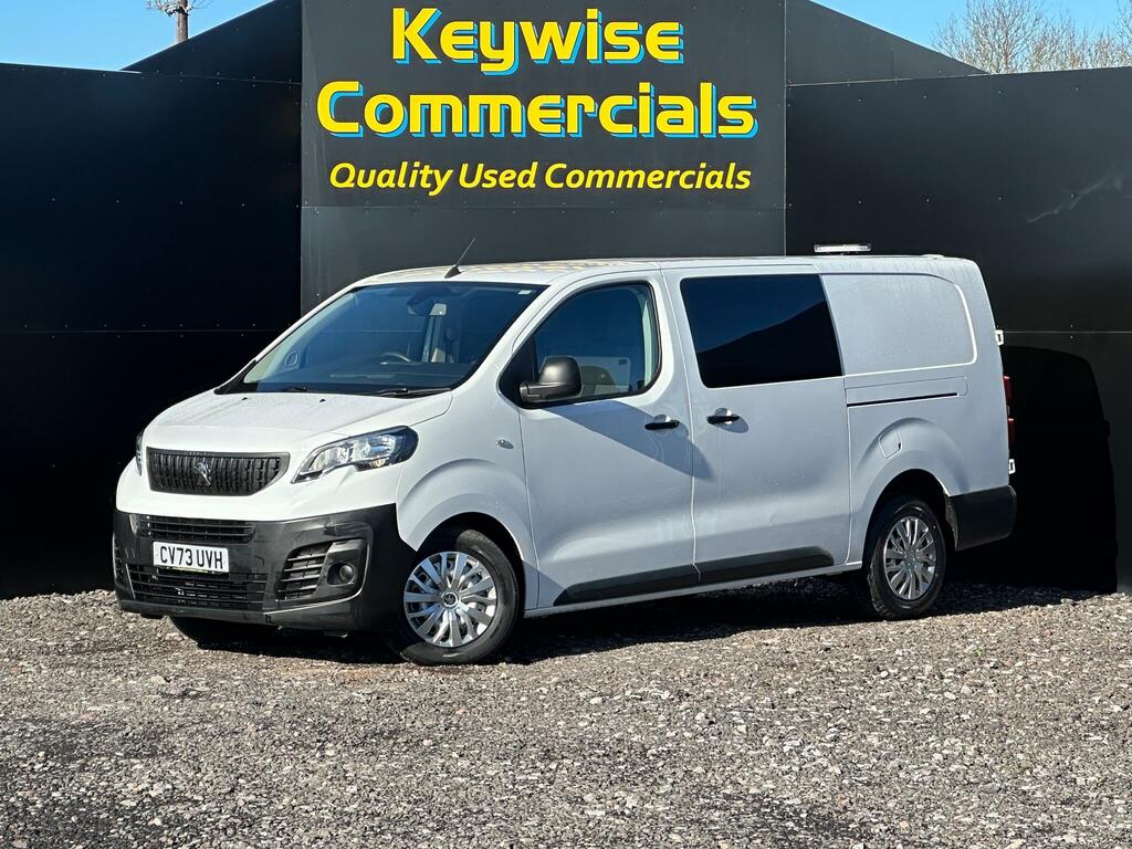 Peugeot Expert 2.0 Bluehdi 1200 Professional Premium Long Crew Va White