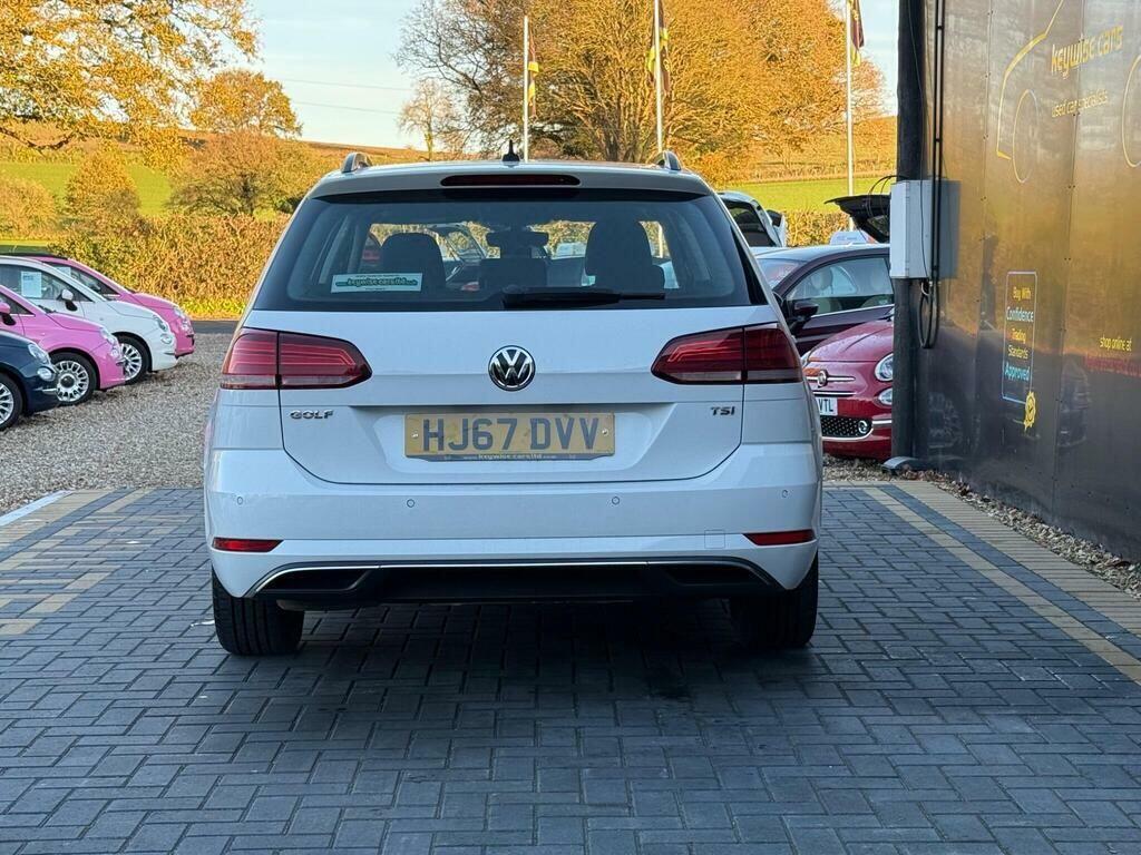Volkswagen Golf 1.4 Tsi Bluemotion Tech Se Nav Dsg Euro 6 Ss HJ67DVV White #4