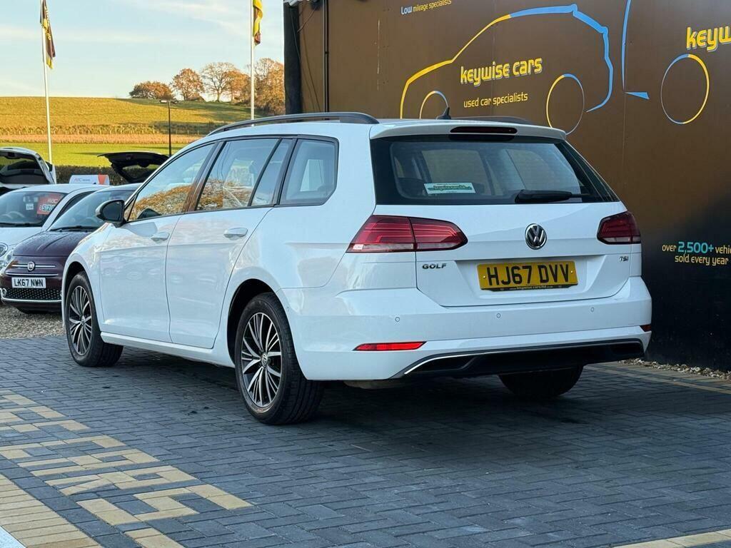 Volkswagen Golf 1.4 Tsi Bluemotion Tech Se Nav Dsg Euro 6 Ss HJ67DVV White #3