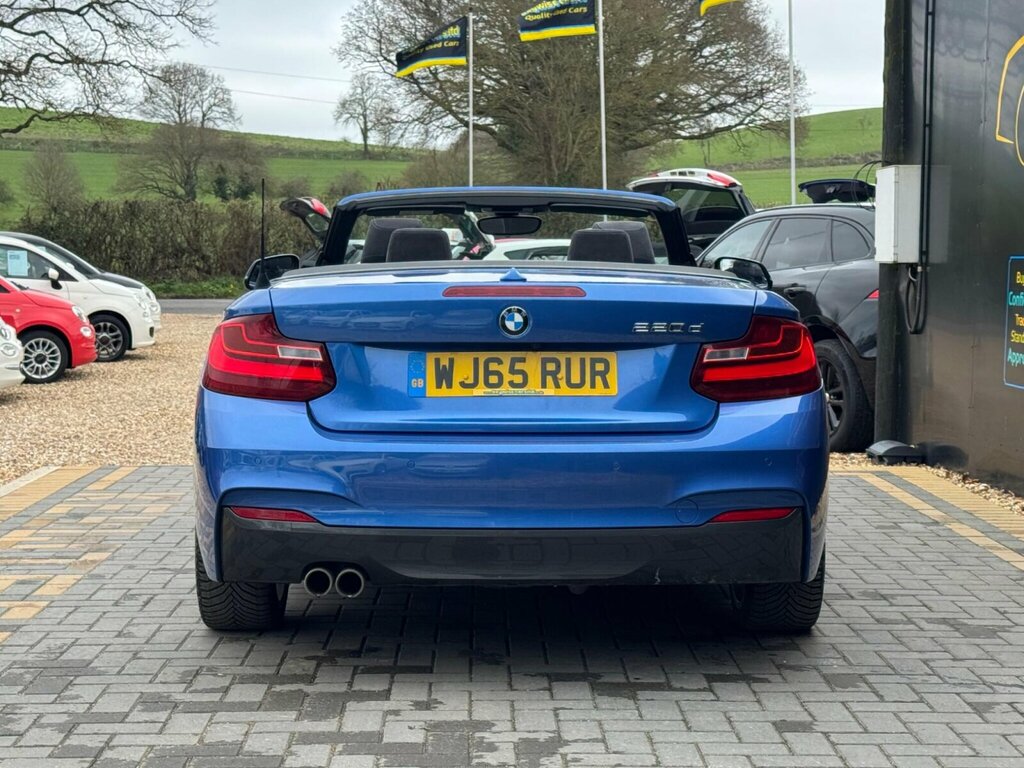 BMW 2 Series 2.0 220D M Sport Euro 6 Ss Blue #4