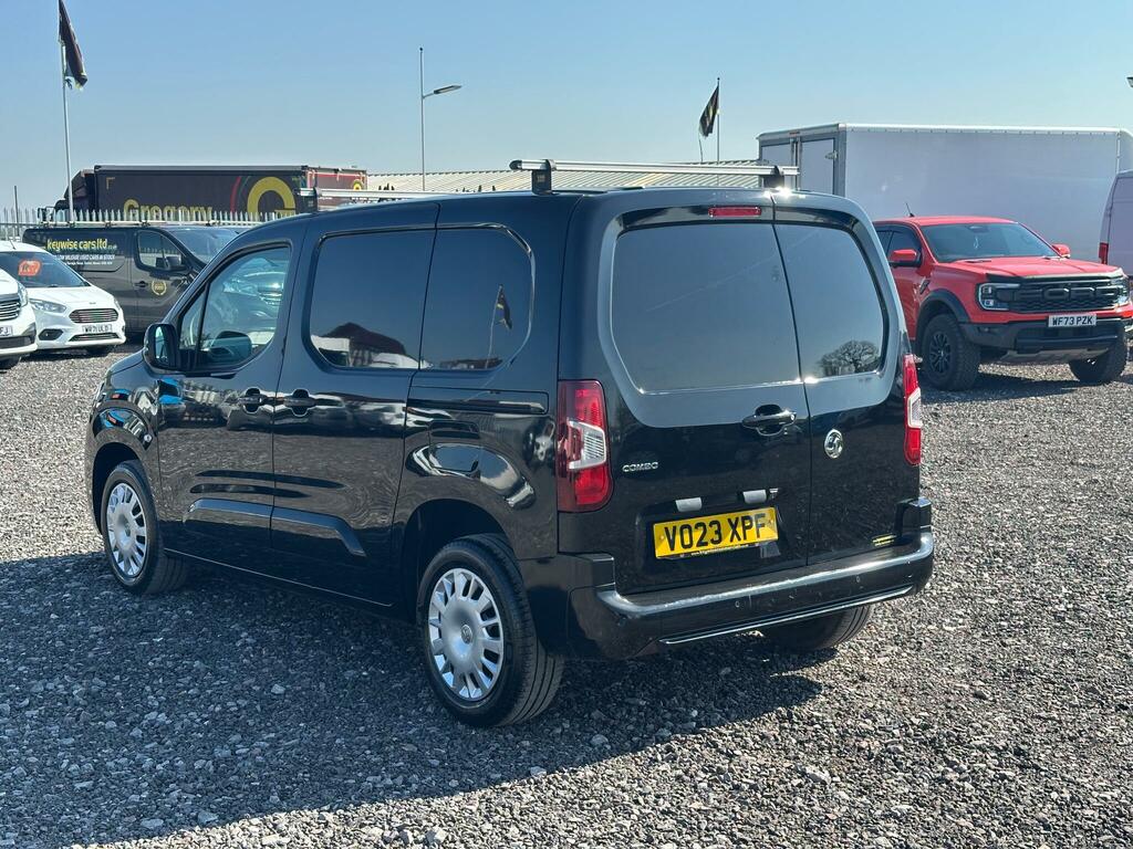 Vauxhall Combo 1.5 Turbo D 2300 Pro L1 H1 Euro 6 Ss VO23XPF Black #4