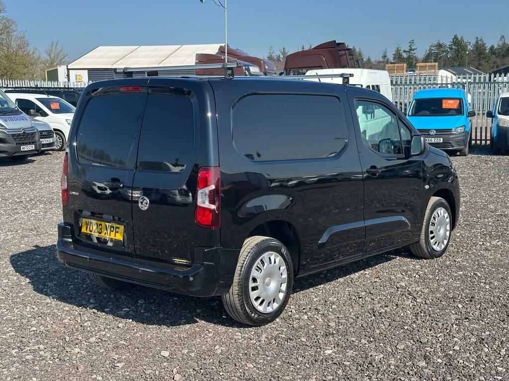 Vauxhall Combo 1.5 Turbo D 2300 Pro L1 H1 Euro 6 Ss VO23XPF Black #6