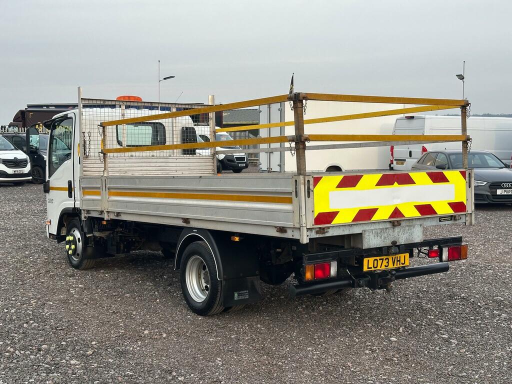 Isuzu 1.9D N35 Green Dropside Rwd Lwb LO73VHJ White #4