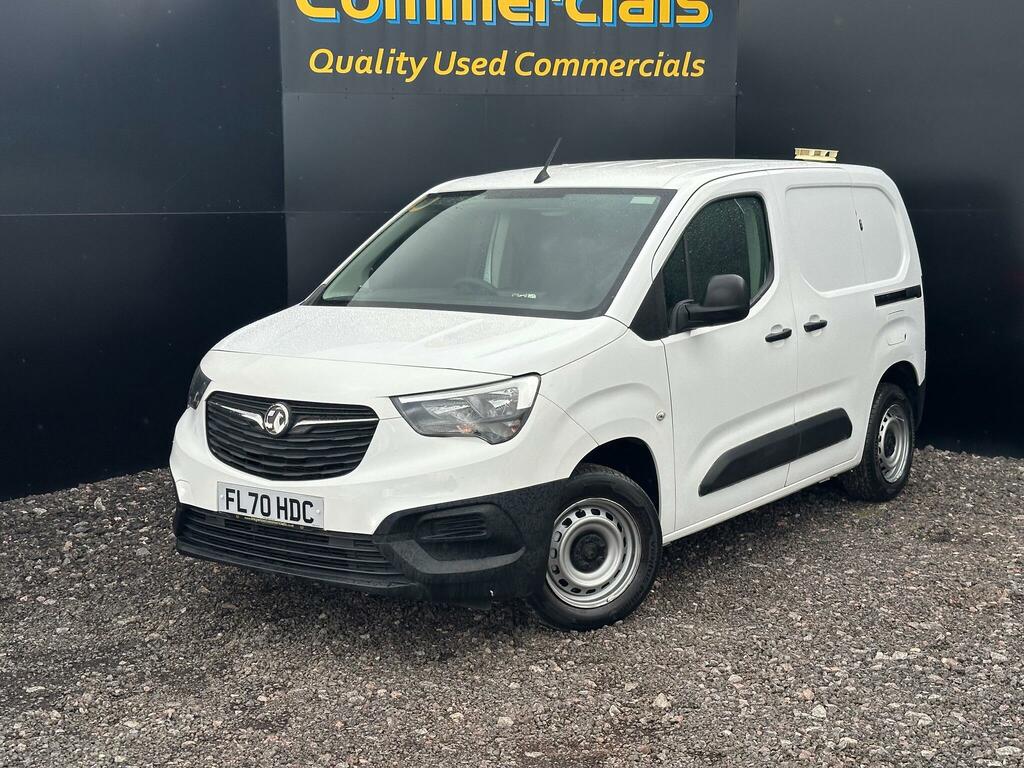 Vauxhall Combo 1.5 Turbo D 2000 Edition L1 H1 Euro 6 Ss FL70HDC White #2