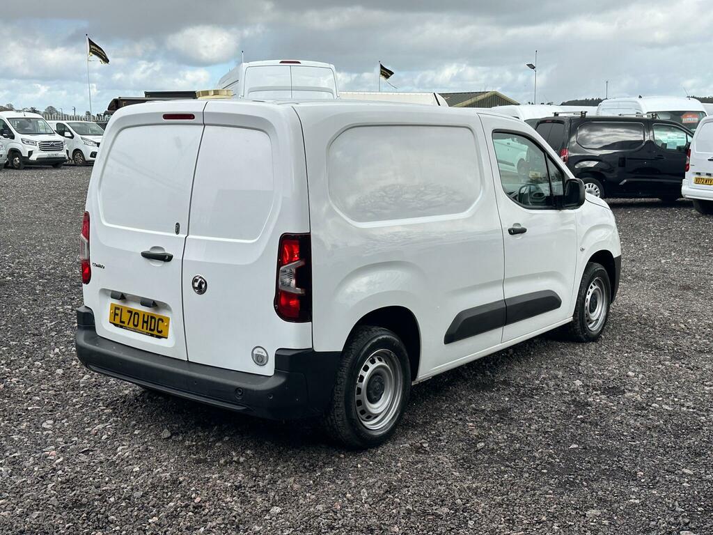 Vauxhall Combo 1.5 Turbo D 2000 Edition L1 H1 Euro 6 Ss FL70HDC White #6