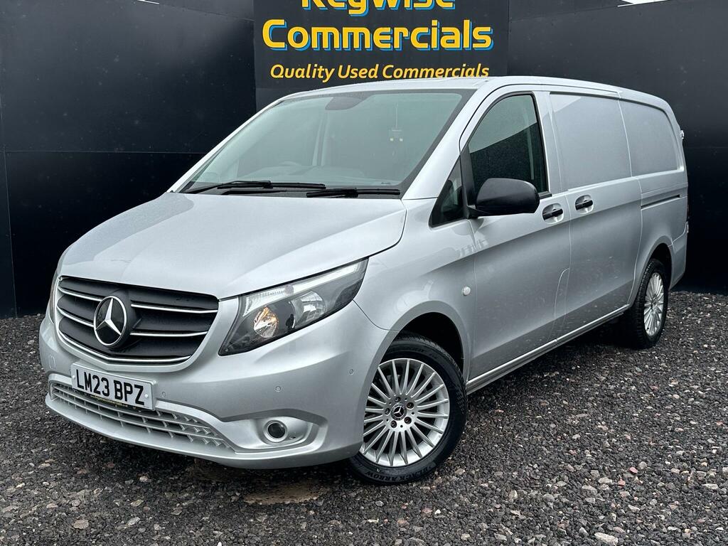 Mercedes-Benz Vito 2.0 116 Cdi Premium G-tronic Rwd L2 Euro 6 Ss 5 Silver #2