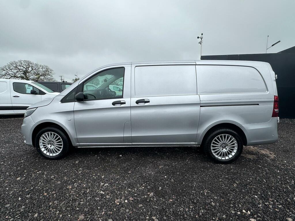 Mercedes-Benz Vito 2.0 116 Cdi Premium G-tronic Rwd L2 Euro 6 Ss 5 Silver #4