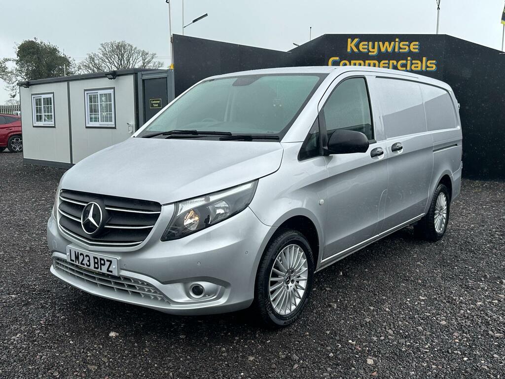 Mercedes-Benz Vito 2.0 116 Cdi Premium G-tronic Rwd L2 Euro 6 Ss 5 Silver #3