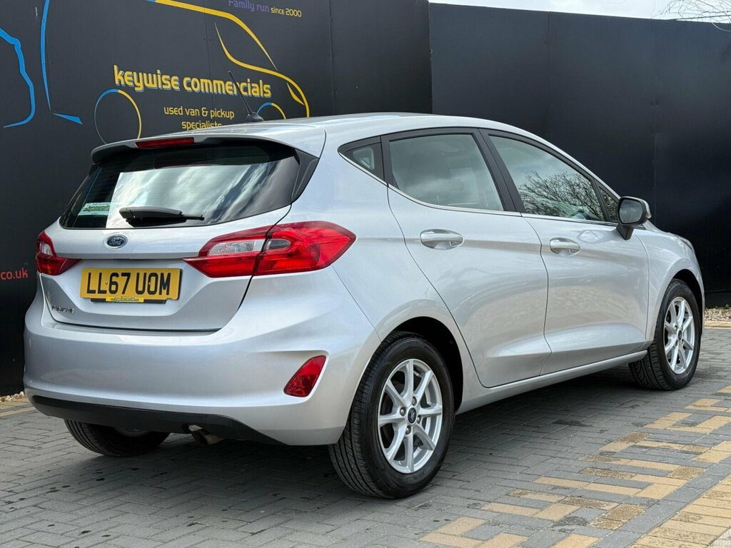 Ford Fiesta 1.0T Ecoboost Zetec Euro 6 Ss LL67UOM Silver #5