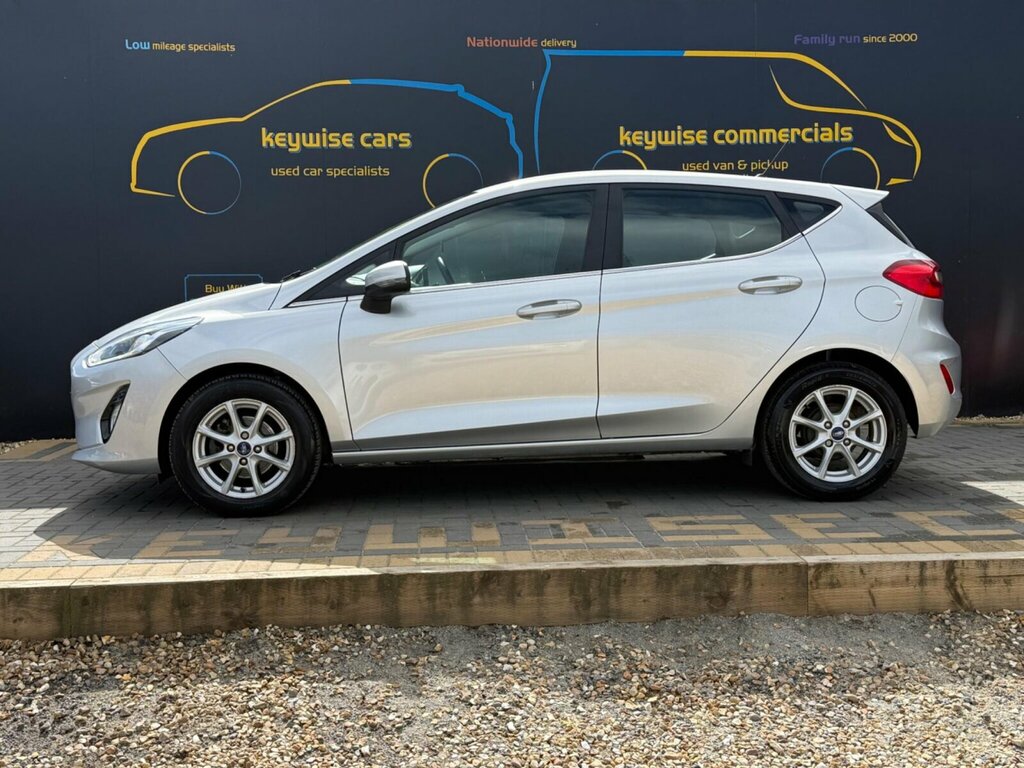 Ford Fiesta 1.0T Ecoboost Zetec Euro 6 Ss LL67UOM Silver #2