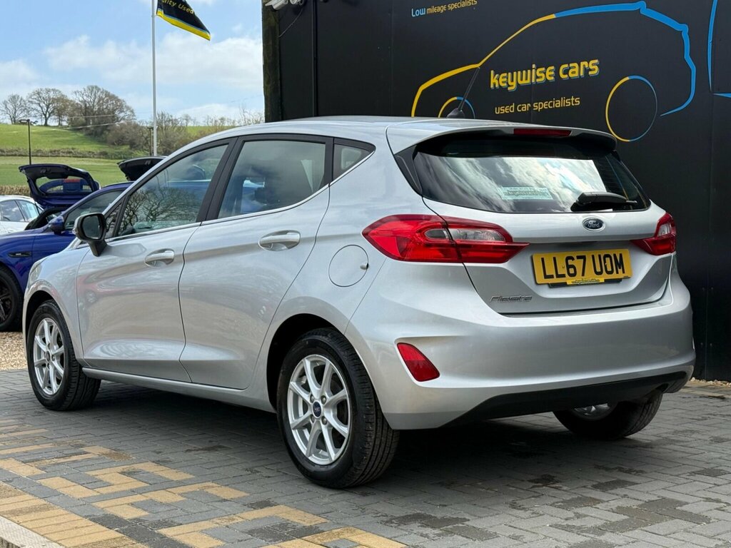 Ford Fiesta 1.0T Ecoboost Zetec Euro 6 Ss LL67UOM Silver #3