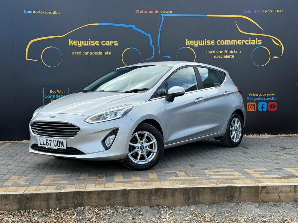 Ford Fiesta 1.0T Ecoboost Zetec Euro 6 Ss Silver