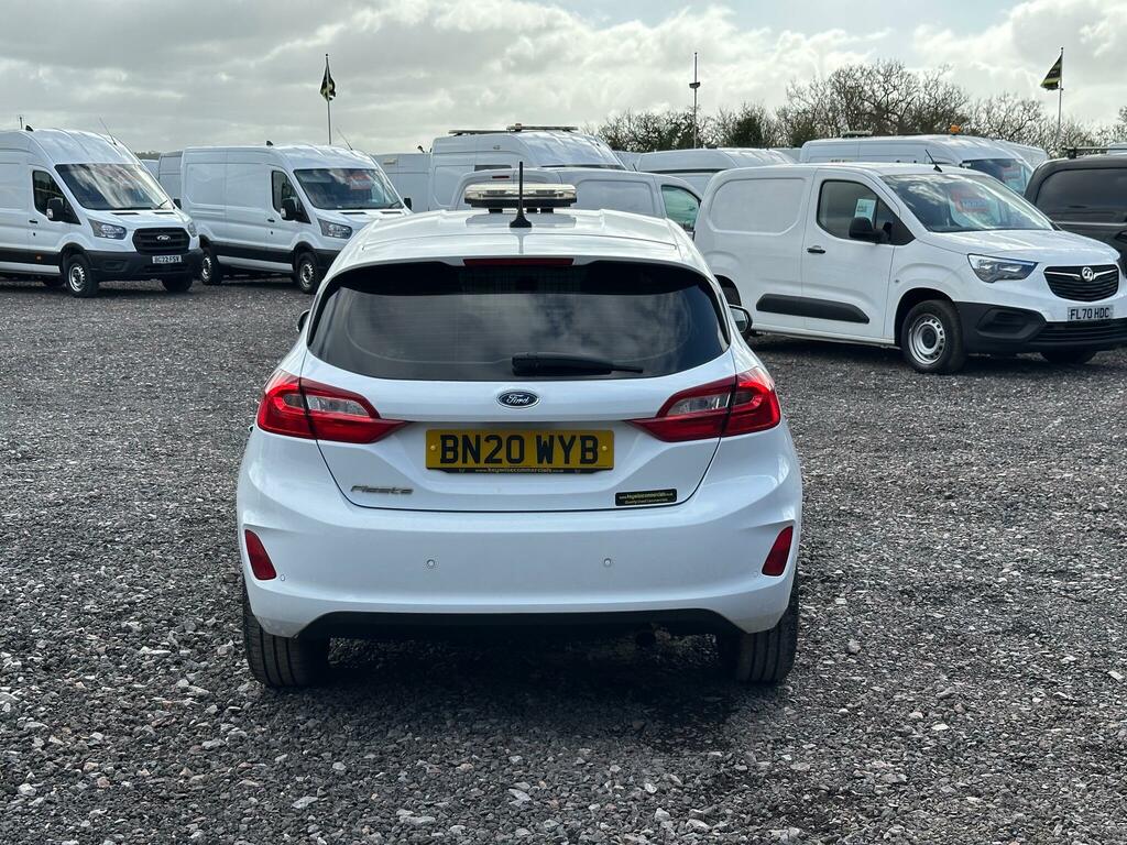 Ford Fiesta 1.5 Tdci Euro 6 Ss White #5